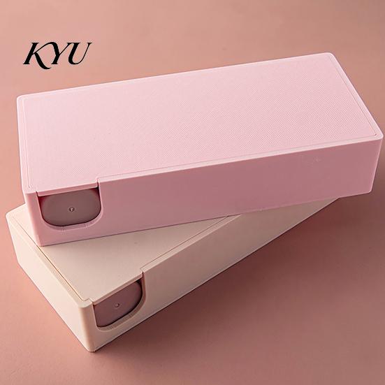 Handicraft Accessory Storage Clay Tools Kit, Powder Box with Sieve Brush Container, Art Studio Desktop Tidy Craft Organizer, Air Dry for DIY
