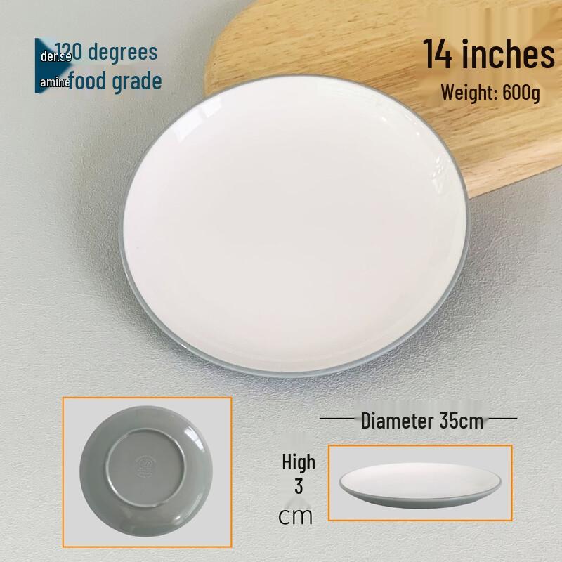 777 Melamine Round Serving Plate