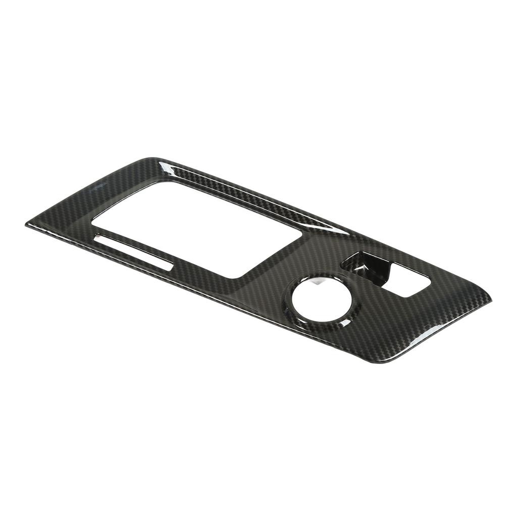 Bilväxellådslock Trim Kolfiberstil Konsol Växlingspanel Ram Klistermärke Ersättning för Corvette C7 2014–2019