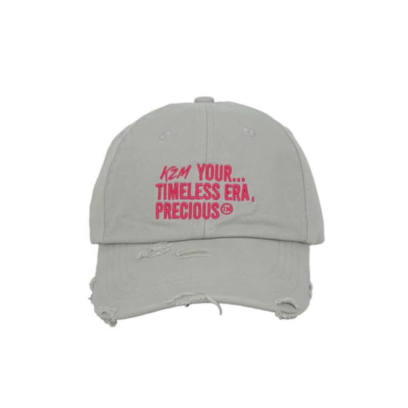 

KZM TIMELESS DAMAGE CAP GREY ONE