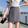 Women's Irregular High-Waist A-Line Skirt - Spring/Summer 2025 Bodycon Style, Anti-Exposure, Professional Casual Wear