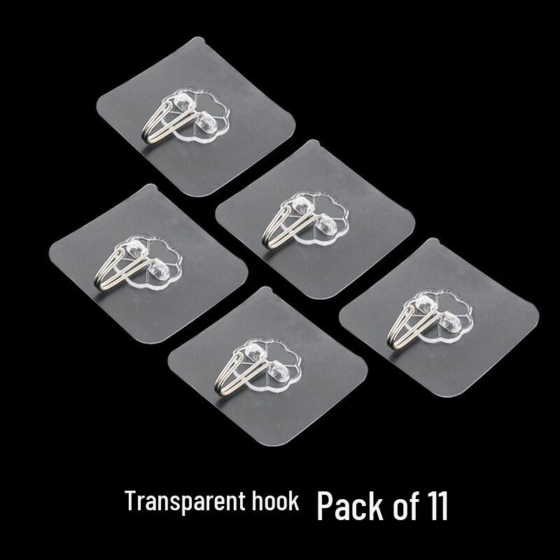 LIEI 20-Pack Heavy-Duty Adhesive Wall Hooks