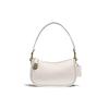 Leather Shoulder Bag , Pochette , Crossbody Bag , Shoulder Bag Women's White (Unisex) Shoulder Bags C0638 B4HA