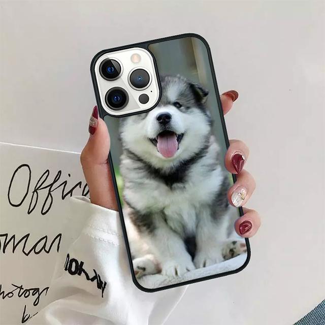 Beautiful Puppy Husky Phone Case Cover For iPhone 17 Air 15 16 14 13 12 Pro Max 11 Pro Max Plus Coque Shell