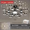Modern Starry Sky Chandelier: Stylish Ceiling Light for Living Rooms, Bedrooms & Cafes