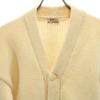 HONOR MADE 50s Vintage Lettered Long sleeve V-neck Letter knit cardigan Men's Used