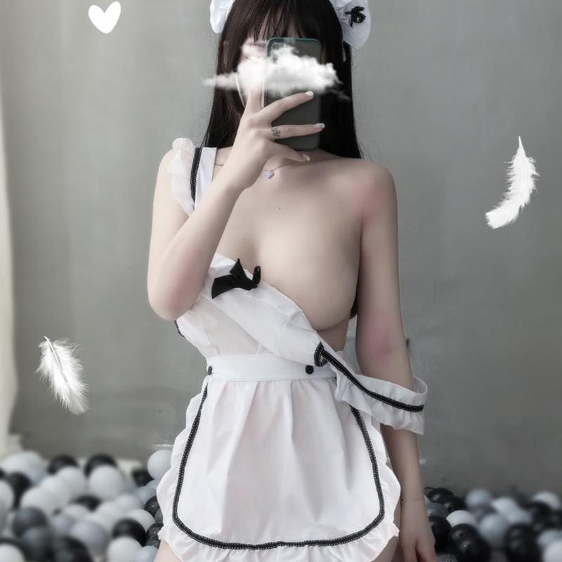 Sexy Lingerie Maid Hot Nightclub Princess Role Play Suit