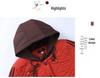 Elegant Hooded Cotton Jacket for Moms - Thick, Fashionable Fall & Winter Outerwear for Middle-Aged and Elderly