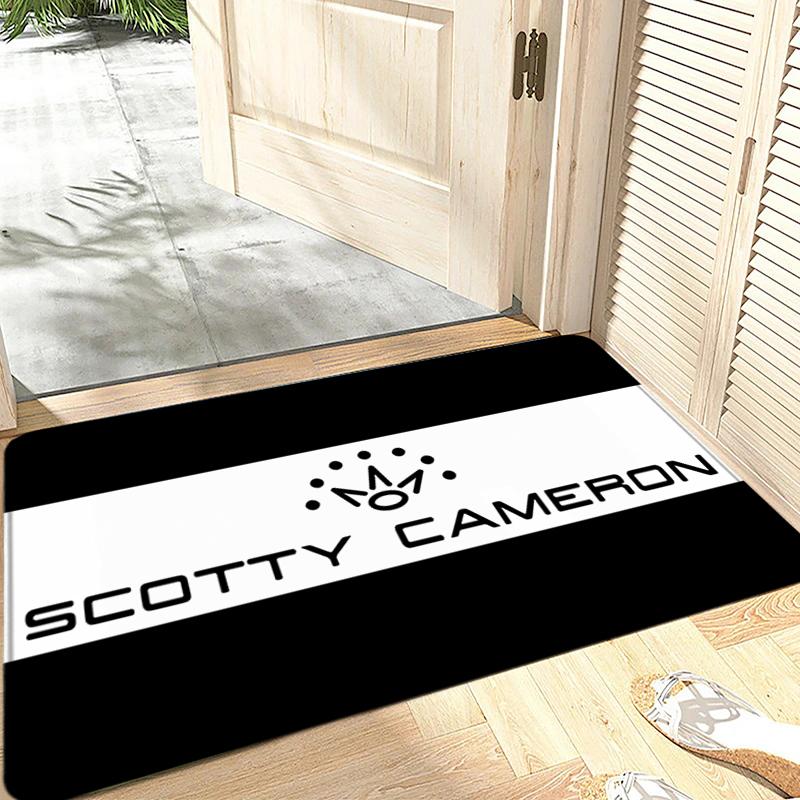 Door Mats Interior Foot Rug Scotty Camerons Welcome Floor Mat for Entryway Soft Hallway Carpet Kitchen Rugs Fluffy Home Decor