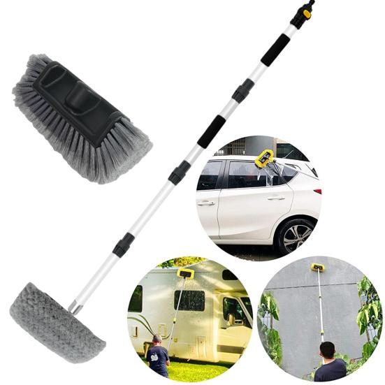 Car Detailing Brush Universal Window Wiper Car Deep Cleaning Brush Automotive Window Cleaner Car Interior Cleaning Tool for Vehicles Boats RVs