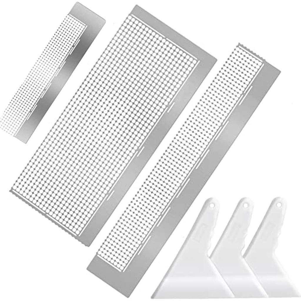 3Pcs Diamond Art Ruler 400 800 1020/216 400 800 Blank Grids Diamond Mesh Round Dot Drill Alignment Art Tool Drawing Tools