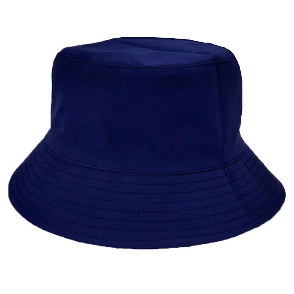 Fashion Denim Washed Bucket Hat Retro Foldable Fisherman Cap Cotton Casual Sun Hat Summer Outdoor Sunscreen Cap for Women Men