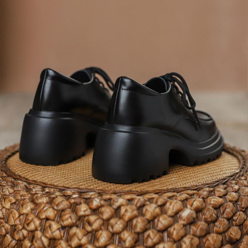 Summer new women's 10 inner height-increasing thick-soled muffin shoes thick heel soft sole non-slip small leather shoes