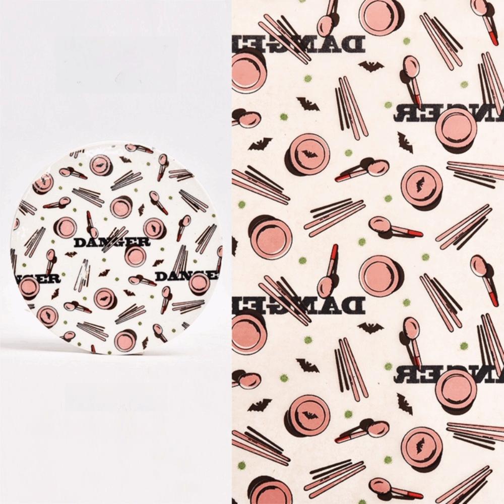 Colored Flower Pottery Clay Transfer Paper Cartoon Ceramic Coloring Paper  Pottery Making