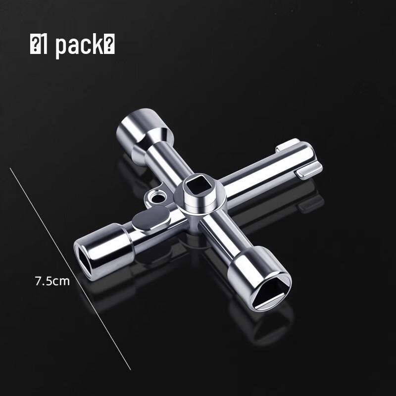 Universal 6-in-1 Multi-function Valve Key Wrench