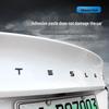 Compatible Tesla Model 3 & Y Car Emblems: Front & Rear Metal 90D English Letter Logos