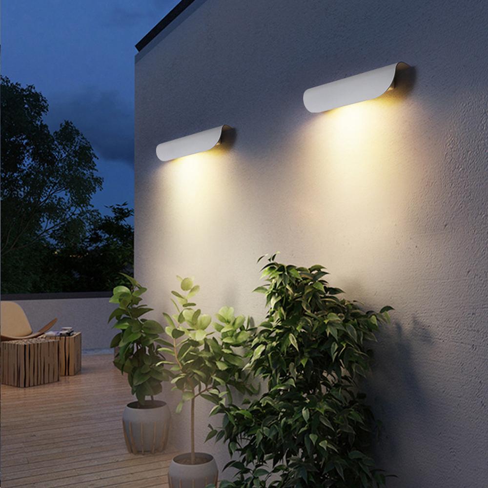 10W Aluminum LED Wall Lamp Modern Outdoor/Indoor IP65 Waterproof Entrance Decor Sconce Garden Porch Bedside Home Wall Light