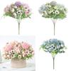 Elegante Seiden-Kamelien-Blumen für Hochzeitsdekoration mit künstlichen Blüten für Fotografie und Heimstyling