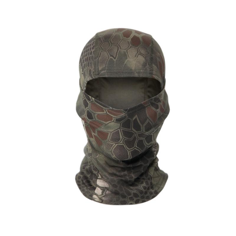 Camouflage Outdoor Sports Balaclava: Dustproof, Sun Protection Cycling Mask