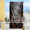 Christmas Nightmare Customized Name Beach Towel High Absorbency & Quick-Dry