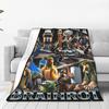 Italian Brainrot Meme Blanket Quality Warm Soft  Throw Blanket Winter Boy Girl Home Decor Funny Bedspread