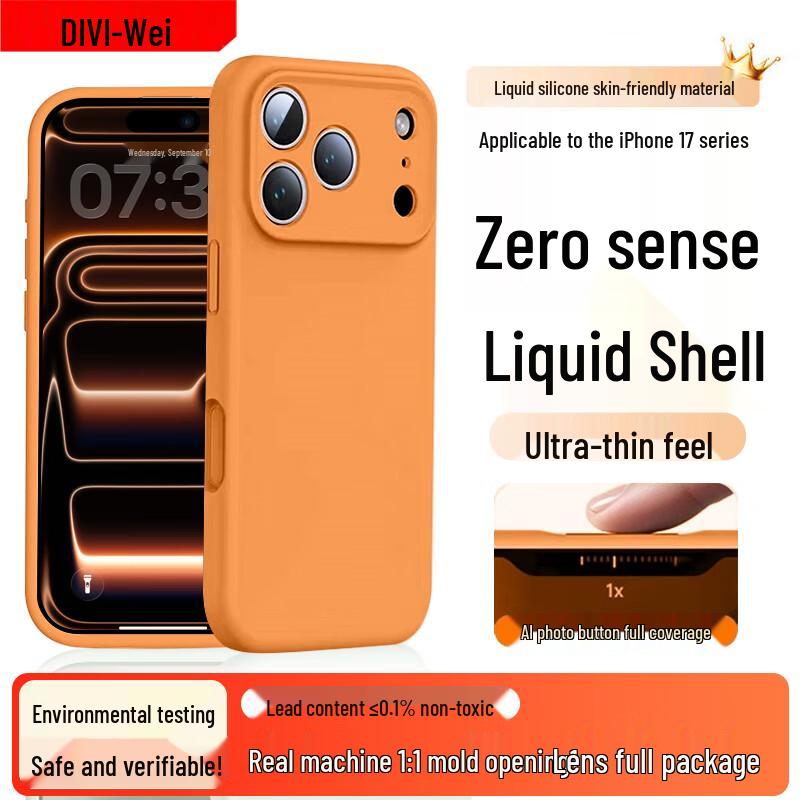 First Guard Zero-Feel Flüssigsilikon iPhone-Hülle