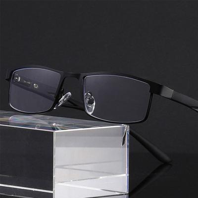 Obchodní brýle na čtení Presbyopie Ultralehké brýle Kovový rám Ochrana očí Dámské brýle na čtení