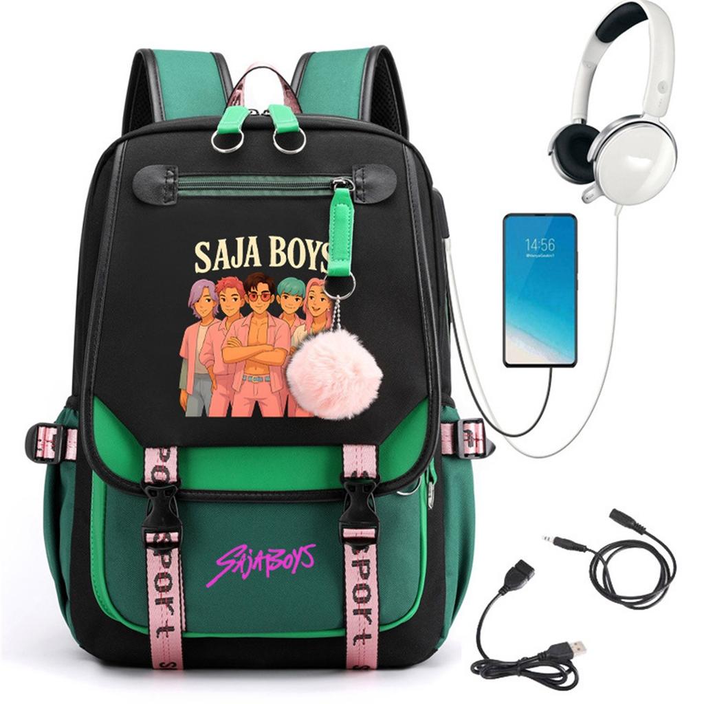 Backpack, Back To School, Cartoon Cute Travel Backpack Print Peripheral Double-shoulder Backpack For Teenagers, Students, Boys And Girls