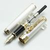 JINHAO 1200 Lusso Alta Qualità Bianco Perla Dorata Colore Drago Ufficio Business Pennino Medio Rollerball Penna Ufficio Business