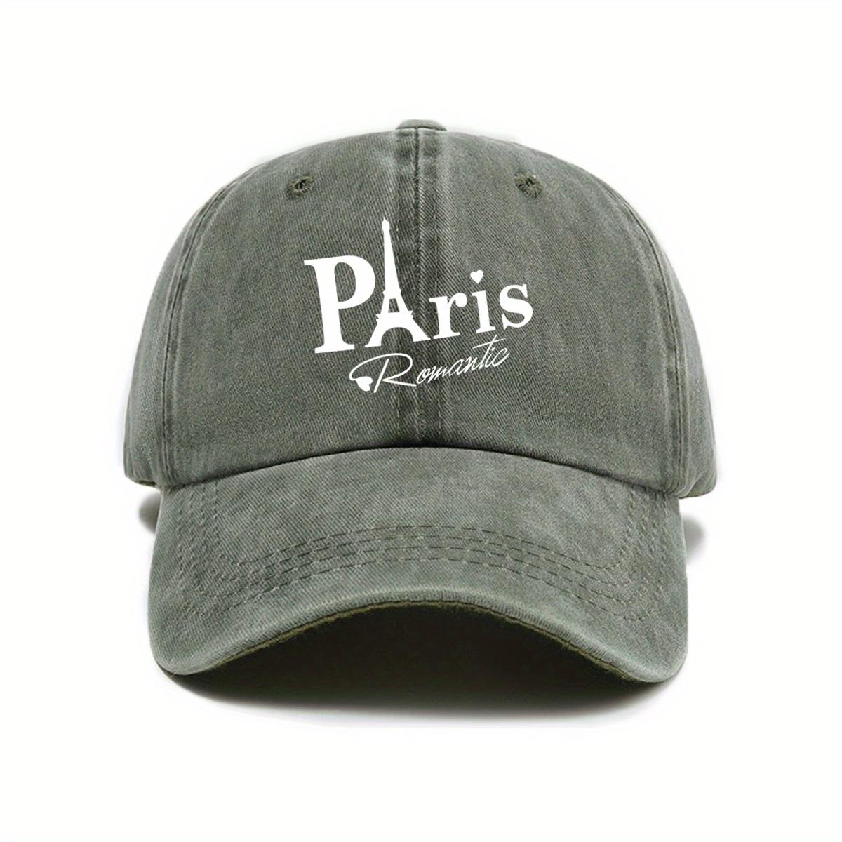 Vintage Washed Design Printed Baseball Cap a MustHave for Urban Outings Unisex Style That Adds Flair