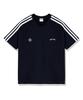 Keuloseudas Black Mark Track V-Neck Short Sleeve T-Shirt 4 Colors [Crsv_1002]