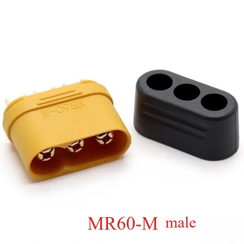 

30A MR60 Connector Cable Model Aircraft Power Battery Electrically Line High Current MR60 3Pin Male Female Plug Wire