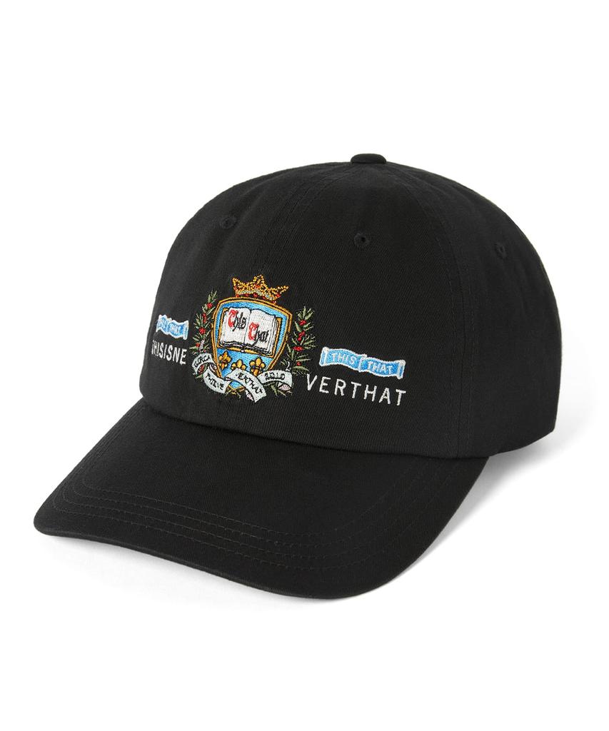 THISISNEVERTHAT Crest Cap Black