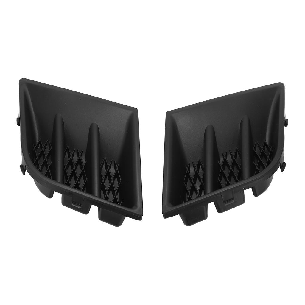 1 Pair Left Right Front Bumper Fog Light Grille 7422A8 7422A9 Replacement for Peugeot 107 2009‑2012
