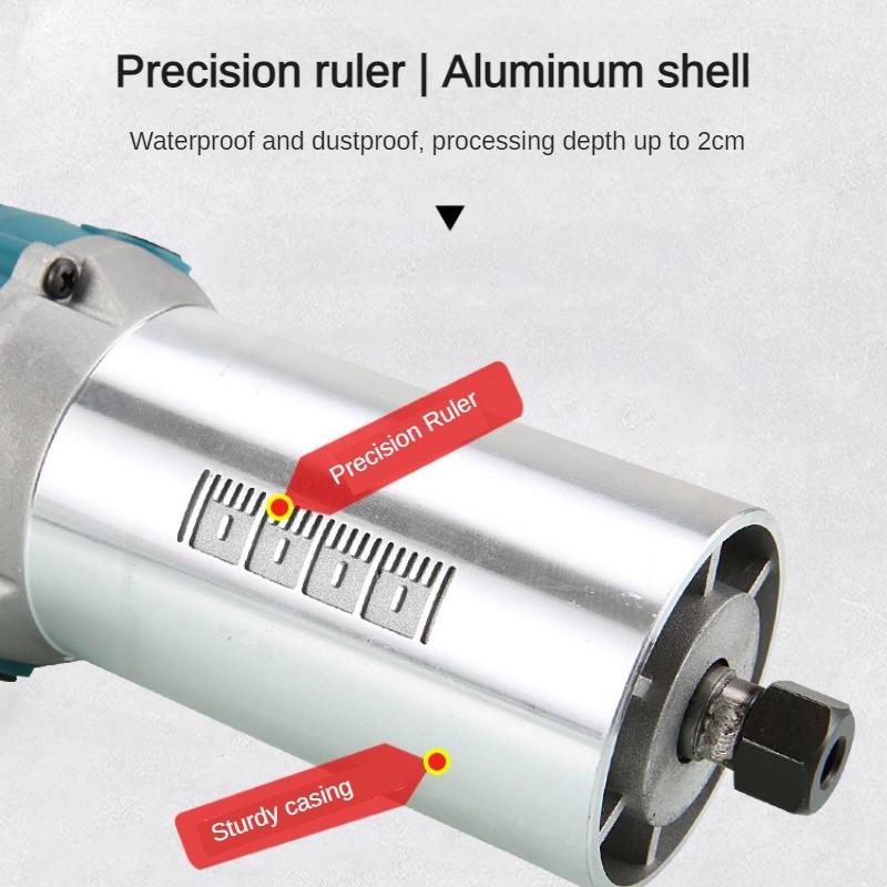 800W Putere Mare Electric Trimmer de Margini Mic Portabil Mașină de Canelat Portabilă Sculă Electrică de Sculptură în Lemn