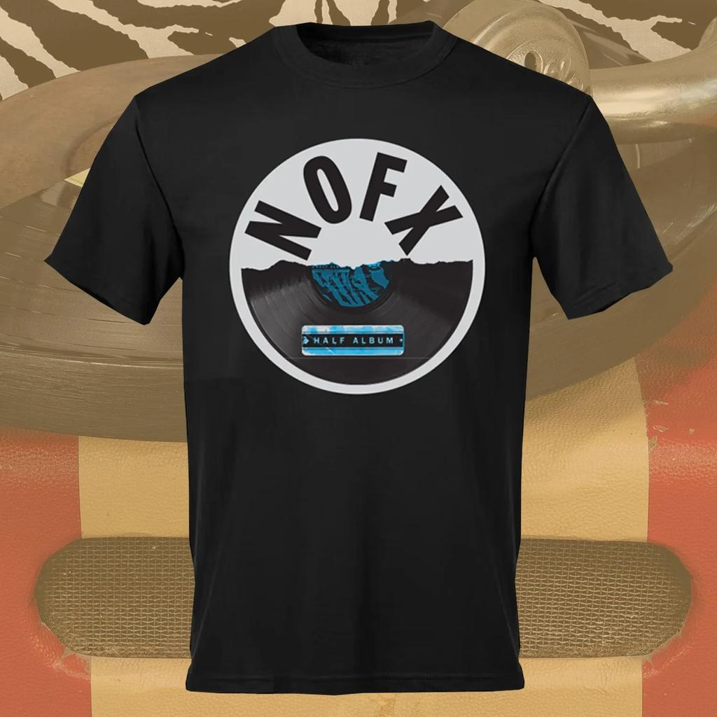 Hot Sale Alternative Rock Band Nofx Classic Poster Print Tshirt Men Women Cotton Oneck Loose Casual Oversized Summer New Tee