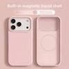 Al Magnetic Phone Case For For Iphone 17 16 Pro Max Liquid Silicone Cases For For Iphone17 16 Pro Max 17Pro Air Soft Bumper Cover