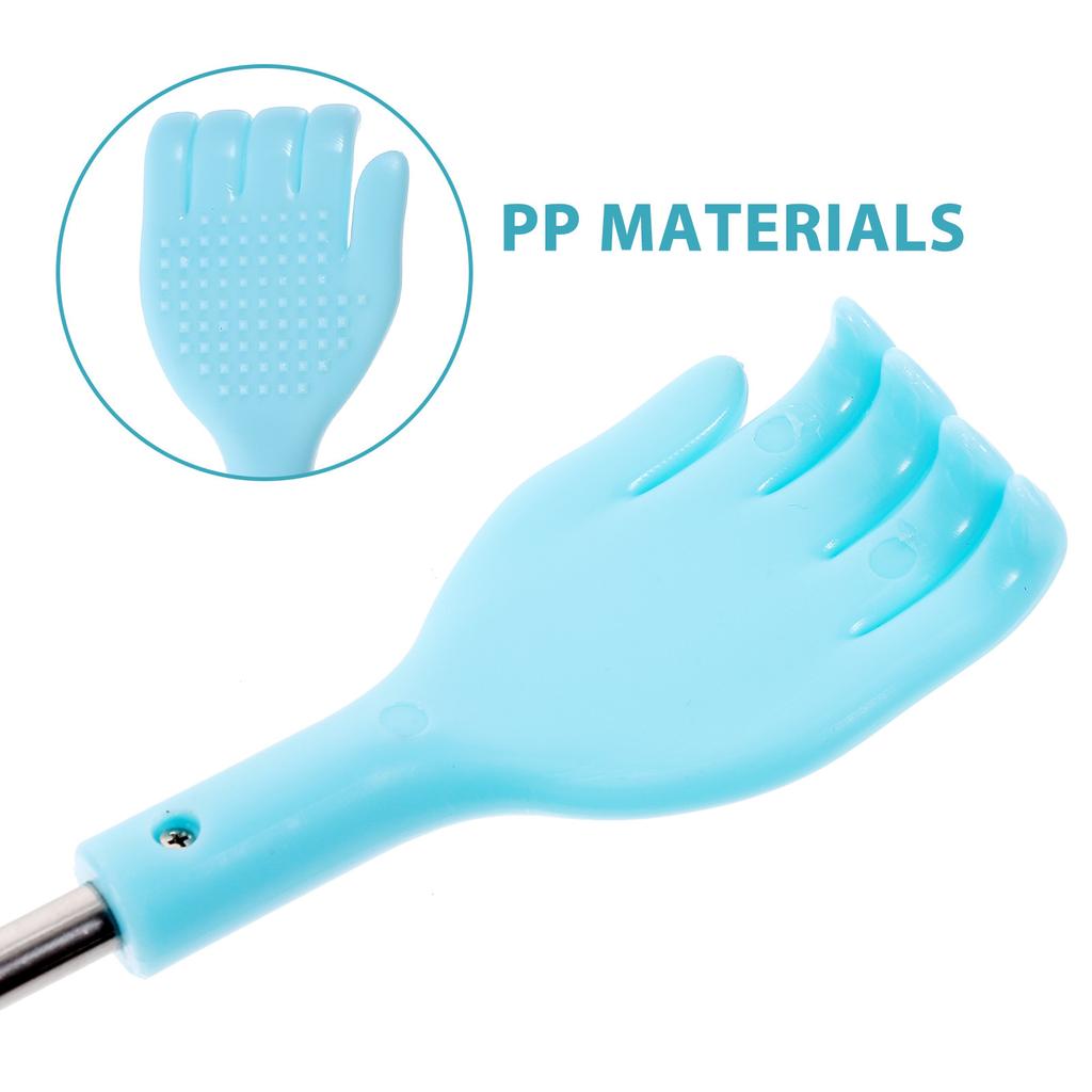 Back Scratcher Stainless Steel Retractable Body Scratcher Tool Easy Use Anti Itch Massager for Elderly Portable Back Massager