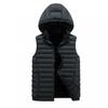 2026 Mens Thick Warm Vest Casual Sleeveless Waistcoat Plus Size Winter Outerwear
