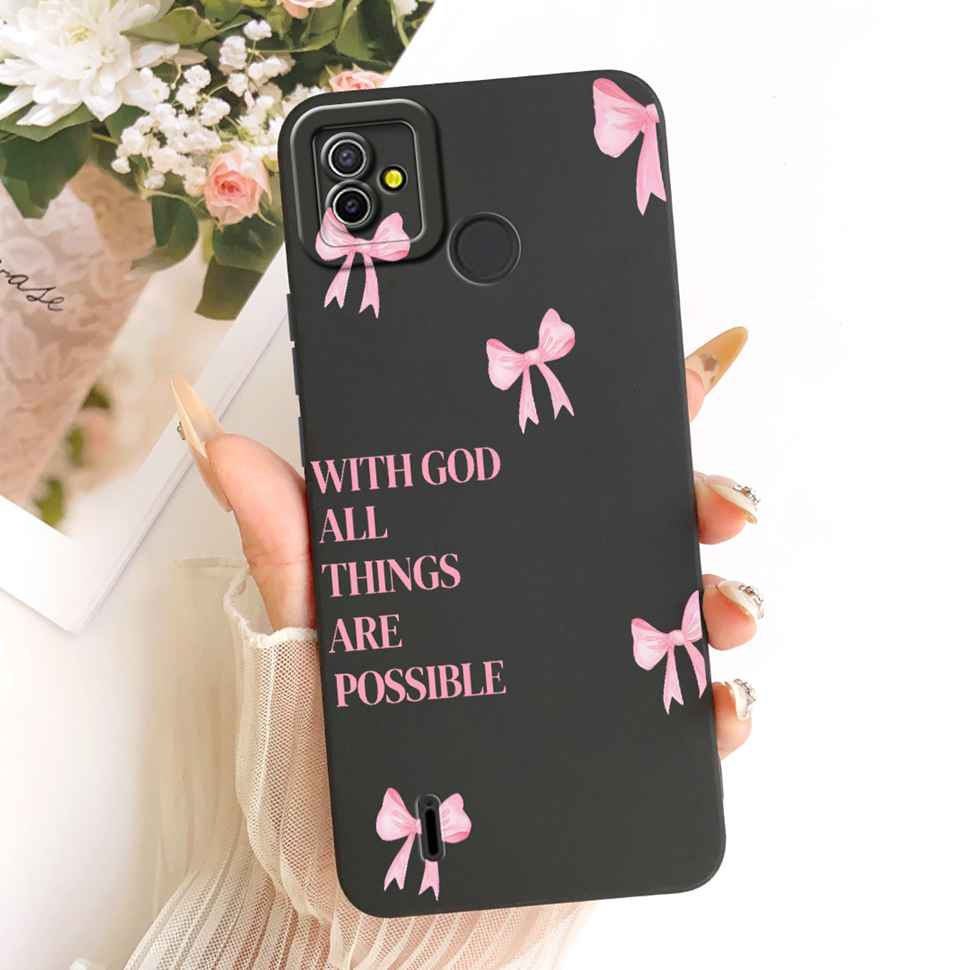 For Tecno Pop 5 BD2 BD2p BD3 Fashion Sunflower Shockproof Protector Phone Casing For Pop5 Pop 5 Soft Silicone Case 6.1"