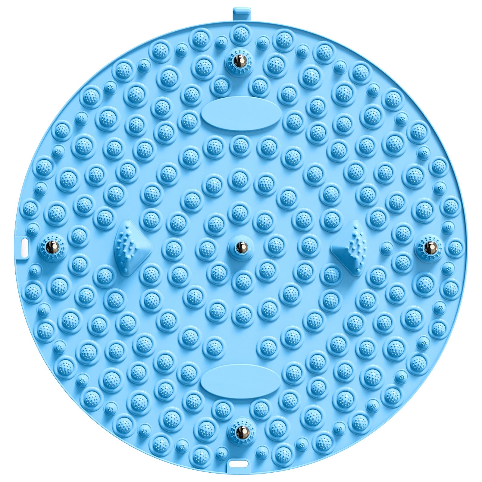 

Ziifun Доска для рефлексологии стоп и акупрессуры для ног Эргономичный коврик-массажер для ног для дома Снижает Синий коврик, Массаж, Использование, Усталость, (30см)