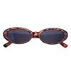 Damen Reise personalisierte Sonnenbrille kleiner Rahmen ovaler Sonnenschutz Brillendesigner