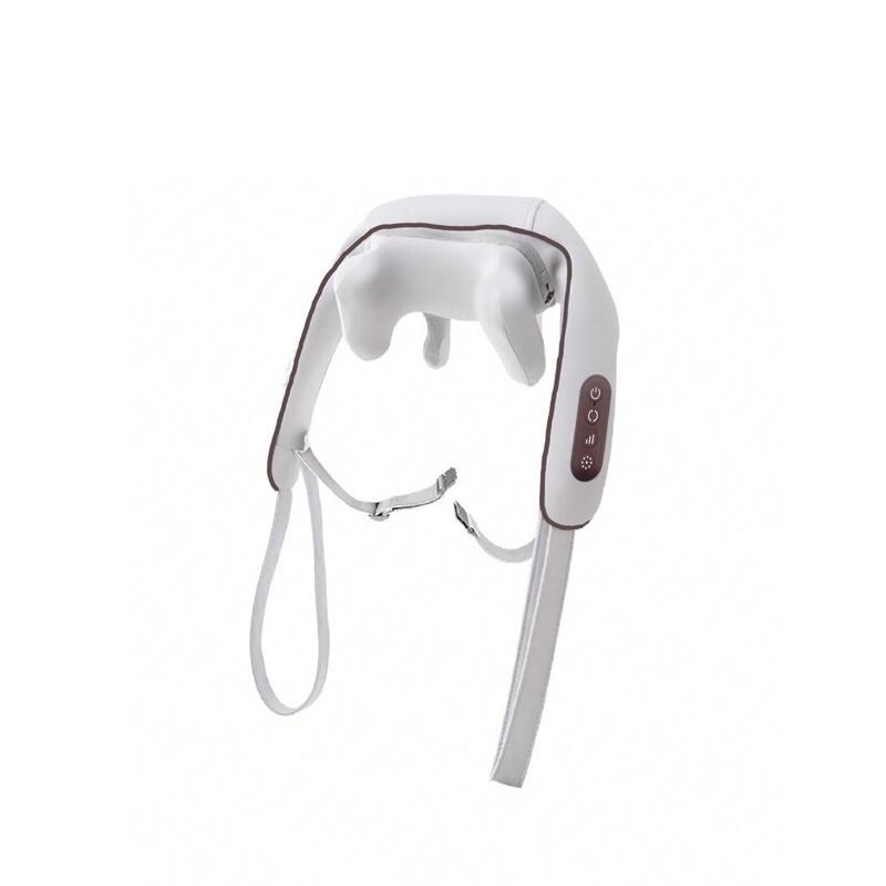 

Многофункциональный шейный плечевой трапециевидный мышечный массажер с подогревом беспроводной имитацией человеческой руки разминающий расслабляющий массаж мышц