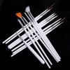 15Pcs Nail Art Pen Set Nail Art Drawing Line Drawing Pen Nail Art Drawing Hook Line Pen Nail Phototherapy Point Drill Pen