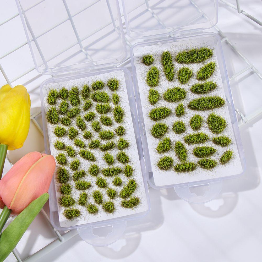 Irregular Grass Tufts Artificial Flower Cluster Simulation Wargaming Scenery Sand Table Layout DIY Accessories Modeling Material