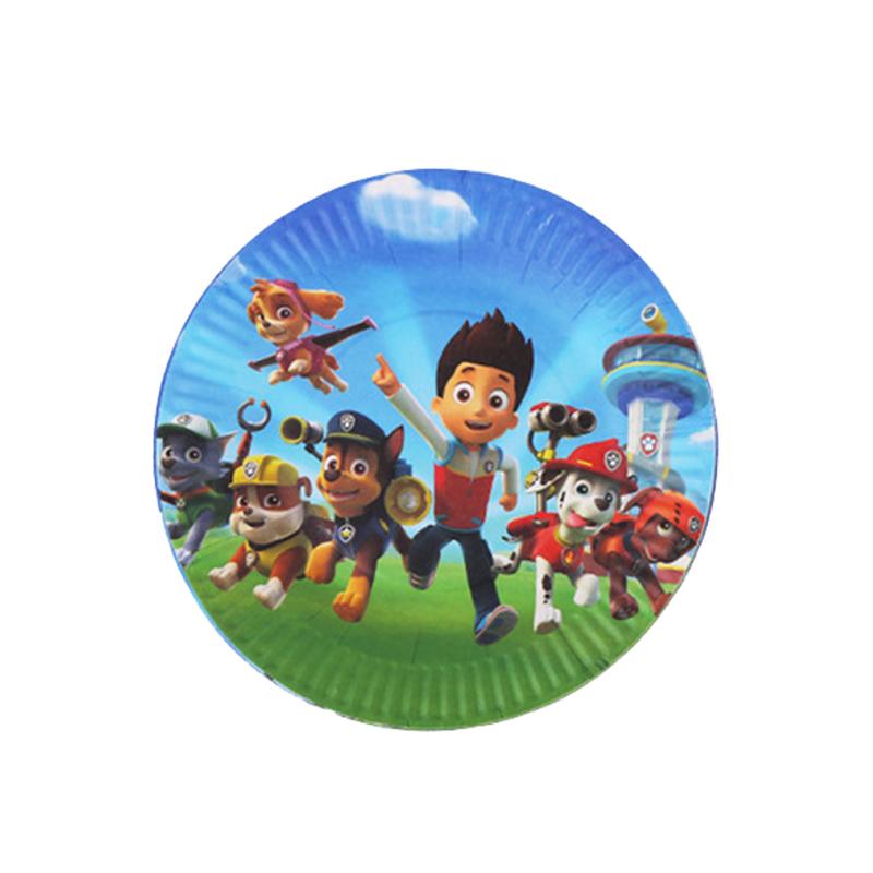 PAW Patrol Birthday Party Decoration New Version Balloon Set Disposable Tableware Kid Event Supplies Banner Backdrop Gift
