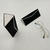 Foldable Sunglasses Storage Bag PU Leather Glasses Pouch Glasses Box  Eyewear Accessories