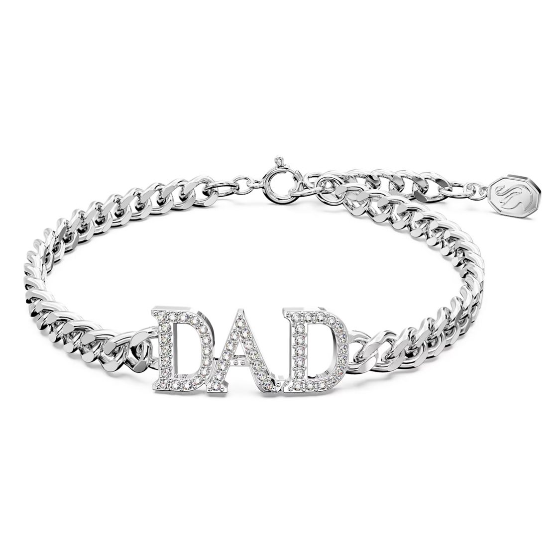 

Swarovski Letter Elegant Fashion Bracelet Women bracelets Silver 5658330 Silver,F