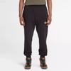 Timberland Oval Logo Patch Sweatpants Men Bottoms Black A67AH-001