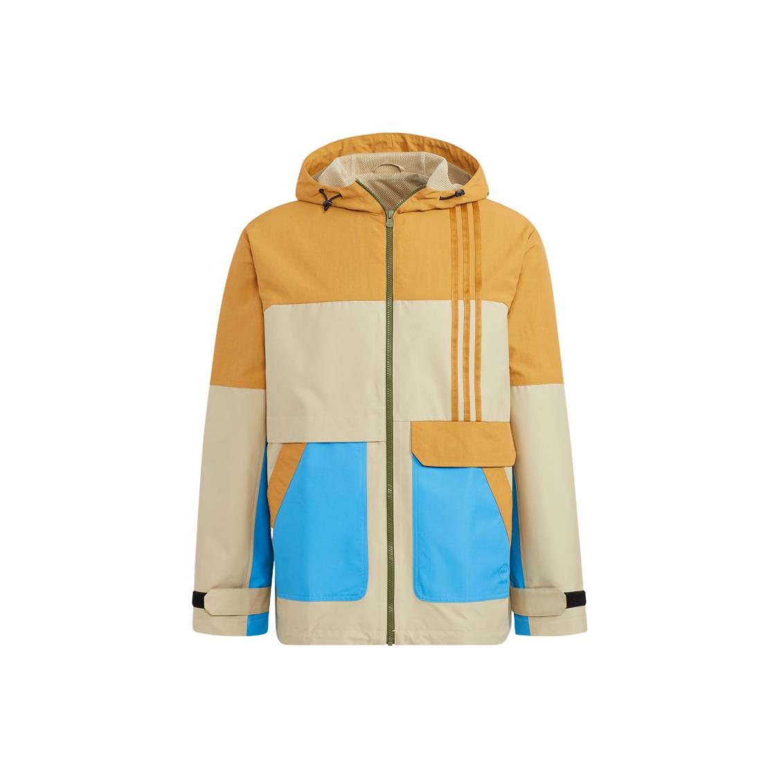 adidas Neo Front Flap Large Pocket Hooded Jacket, Unisex, Multiple Colors XXXXL